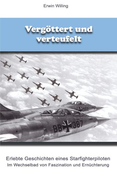 Als einer der ersten deutschen Flugzeugführer schulte der Autor auf dieses seinerzeit modernste, in seinen Flugeigenschaften faszinierendste und einmalige Superflugzeug um. Daran schloss sich eine achtjährige Tätigkeit als Fluglehrer auf diesem Muster an. Der Starfighter begleitete ihn auch weiterhin in seiner Laufbahn als Verantwortlicher in späteren Führungsfunktionen. Wer 15 Jahre lang den Starfighter geflogen ist, kann viel erzählen. Es sind erlebte Geschichten über die Sonnenseite des Fliegens, die Schatten der Abstürze und Todesfälle, nachdenkliche und heitere Erlebnisse, Verdruss über die Unzulänglichkeiten des technisch unausgereiften Flugzeugs und die miserable Ersatzteilversorgung. Die politisch und militärisch Verantwortlichen versuchten mit dem Know-How von gestern ein Flugzeug von morgen zu managen. Auch die Techniker und Piloten in den Verbänden waren überfordert. Erst die Reformen, die General Steinhoff 1966 nach seiner Ernennung zum Inspekteur der Luftwaffe entschlossen einleitete, brachten Besserung.