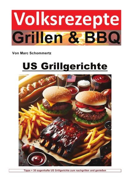 "Volksrezepte Grillen und BBQ - US Grillgerichte" von Marc Schommertz ist ein umfassendes Kochbuch, das die reiche Vielfalt und Tradition der amerikanischen Grillkultur einfängt. Von den rauchigen Tiefen des Texas-Style Brisket bis zu den süßen und pikanten Aromen der Kansas City Style Spare Ribs, dieses Buch bietet eine sorgfältig ausgewählte Sammlung von 30 authentischen Rezepten, die das Herz eines jeden Grillliebhabers höherschlagen lassen. Jedes Rezept wird detailliert beschrieben und ist für jeweils 4 Portionen ausgelegt, perfekt für Familienessen oder das Beisammensein mit Freunden. Neben den Hauptgerichten wie Hamburger mit Barbecue-Sauce, Spareribs mit würziger Marinade und Pulled Pork Sandwiches, bietet das Buch auch eine Auswahl an Beilagen und Desserts, die das Grillmenü abrunden. Gegrillte Maiskolben mit Butter, Chili con Carne vom Grill, und gegrillte Ananas mit Vanilleeis sind nur einige der Köstlichkeiten, die auf den Leser warten. Darüber hinaus beinhaltet "Volksrezepte Grillen und BBQ - US Grillgerichte" praktische Tipps und Tricks für das Grillen klassischer US Grillgerichte sowie Empfehlungen für nützliches Zubehör, die es jedem ermöglichen, das perfekte Grillerlebnis zu Hause nachzubilden. Von der Wahl des richtigen Fleischstücks bis hin zur Zubereitung von unwiderstehlichen Marinaden und Rubs, dieses Buch deckt alle Aspekte ab, die für ein authentisches amerikanisches BBQ erforderlich sind. Egal, ob Sie ein erfahrener Grillmeister sind oder gerade erst Ihre Leidenschaft für das Grillen entdeckt haben, "Volksrezepte Grillen und BBQ - US Grillgerichte" bietet wertvolle Einblicke, Inspiration und natürlich köstliche Rezepte, die jeden Anlass in ein unvergessliches Grillfest verwandeln. Tauchen Sie ein in die Welt des amerikanischen Grillens und entdecken Sie die Geheimnisse, die jedes Gericht zu etwas Besonderem machen.