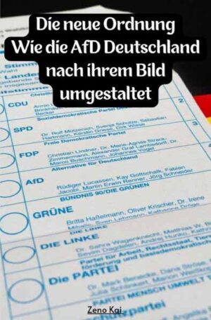 • Die neue Ordnung: Wie die AfD Deutschland nach ihrem Bild umgestaltet | Aziz Alchakif