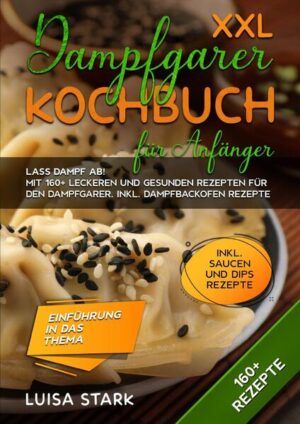 Dieses Dampfgarer-Kochbuch ist voll von köstlichen, leicht zuzubereitenden Rezepten! Mit über 160+ Rezepten zur Auswahl, finden Sie in diesem Kochbuch bestimmt das, wonach Sie suchen... Einer der größten Vorteile des Dampfens von Lebensmitteln, insbesondere von Gemüse, besteht darin, dass bei dieser Methode wichtige Vitamine in den Lebensmitteln verbleiben, anstatt sie auszukochen. Der Verzehr von gedünstetem Gemüse ist der beste Weg, um wichtige Vitamine aus Lebensmitteln zu erhalten, ohne auf Geschmack verzichten zu müssen. Brokkoli zum Beispiel behält über 80 Prozent seines Vitamin-C-Gehalts, wenn er gedünstet wird, während er in der Mikrowelle nur 3 Prozent verliert. Und was noch wichtiger ist: Sie erhalten diese gesundheitlichen Vorteile, ohne auf den Geschmack und die Konsistenz Ihres Essens verzichten zu müssen. Was ist ein Dampfgarer? Ein Dampfgarer dient zum Garen von Fleisch und Gemüse über Dampf, der mit Hilfe von kochendem Wasser erzeugt wird. Je nach Aufbau und Verwendung kann es sich um ein einfaches oder aufwendiges Gerät handeln, das jedoch nur einen Zweck hat: das Garen von Lebensmitteln mit Hilfe von Dampf, indem mit einem Deckel Druck ausgeübt wird. Ein Schnellkochtopf nutzt ebenfalls Dampf zum Kochen, benötigt aber eine geschlossene Umgebung, um den Druck zu maximieren und die Speisen bei höheren Temperaturen zu garen. Ein Dampfgarer verwendet nur Dampf bei normalem Druck und wird mit kochendem Wasser hergestellt. Dämpfen ist im Gegensatz zum Kochen in der Regel vorzuziehen. (mehr Informationen finden Sie im Buch) Sie sind auf der Suche nach … ✅ 160+ leckere Rezepte (u.a. Fisch, Fleisch, Vegetarisch, Beilagen, Desserts uvm.) ✅ Einführung in das Thema ✅ Den richtigen Zutaten ✅ Inklusive Dampfbackofen und Saucen & Dips Rezepte Leckere Gerichte und gute Anhaltspunkte gefällig? Dann greifen Sie jetzt zu!