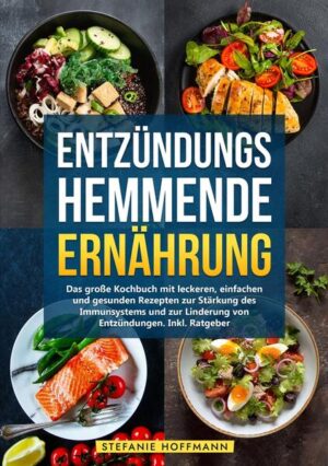 Leidest Du unter chronischen Schmerzen oder Entzündungen? Bist Du auf der Suche nach einer Ernährungsweise, die Deine Beschwerden lindert? Möchtest Du endlich ein Kochbuch finden, das genau auf Deine Bedürfnisse zugeschnitten ist? Dann ist dieses Kochbuch zur entzündungshemmenden Ernährung die perfekte Wahl für Dich! Es liefert Dir eine Fülle von köstlichen Rezepten, die Deinem Körper helfen, Entzündungen zu reduzieren und sich besser zu fühlen. Die Vorteile der entzündungshemmenden Ernährung sind zahlreich: - Schmerzlinderung: Durch die gezielte Auswahl entzündungshemmender Lebensmittel kann Dein Körper Schmerzen und Beschwerden besser bewältigen. - Stärkung des Immunsystems: Eine entzündungshemmende Ernährungsweise unterstützt Dein Immunsystem und hilft, Krankheiten effektiver abzuwehren. - Verbesserte Verdauung: Die Rezepte in diesem Buch fördern eine gesunde Verdauung und beugen Verdauungsproblemen vor. - Erhöhte Energie: Fühle Dich energiegeladener und leistungsfähiger, indem Du Deinen Körper mit nährstoffreichen, entzündungshemmenden Lebensmitteln versorgst. In diesem Kochbuch findest Du eine Vielzahl von Rezepten aus verschiedenen Kategorien, die speziell auf die entzündungshemmende Ernährung abgestimmt sind. Von Suppen und Salaten über Hauptgerichte bis hin zu Desserts und Getränken ist für jeden Geschmack etwas dabei. Hier sind weitere Gründe, warum dieses Kochbuch in deiner Küche nicht fehlen darf! - Abwechslungsreiche Rezepte: Entdecke leckere und nahrhafte Rezepte für Smoothies, Aufstriche, Snacks, Frühstücksideen und Beilagen. - Einfache Zubereitung: Die Rezepte sind leicht verständlich geschrieben und einfach nachzukochen, sodass auch Anfänger erfolgreich in die entzündungshemmende Ernährung einsteigen können. - Praktische Einteilung: Die Rezepte sind übersichtlich in verschiedene Kategorien unterteilt, sodass Du schnell und einfach das passende Gericht für jede Mahlzeit findest. - Zusätzlicher Ratgeber: Erfahre alles Wichtige zur entzündungshemmenden Ernährung. Also, worauf wartest du noch? Hol dir jetzt dieses Kochbuch und starte deine Reise zu einer gesünderen, schmerzfreieren und glücklicheren Lebensweise!