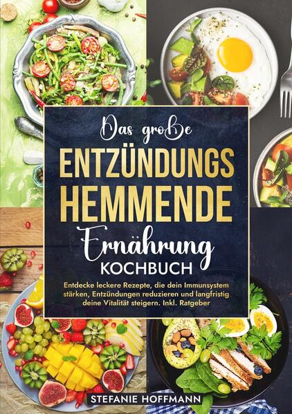 Bist du es leid, dich jeden Tag von ungesunden Lebensmitteln zu ernähren und möchtest endlich etwas für deine Gesundheit tun? Fragst du dich, wie du die lästigen Entzündungen in deinem Körper auf natürliche Weise reduzieren kannst? Oder leidest du bereits unter den Auswirkungen von Entzündungen und suchst nach einer Lösung, um den Schmerz zu lindern? Dann ist dieses Kochbuch die perfekte Wahl für dich! Mit diesem Buch erhältst du nicht nur eine umfassende Sammlung köstlicher Rezepte, sondern auch wertvolle Informationen, um Entzündungen auf natürliche Weise zu reduzieren. Die entzündungshemmende Ernährung erfreut sich in den letzten Jahren einer stetig wachsenden Beliebtheit, da sie zahlreiche Vorteile für den Körper bietet. Hier sind nur einige Gründe, warum diese Ernährungsweise so beliebt ist: - Stärke dein Immunsystem: Eine entzündungshemmende Ernährung versorgt deinen Körper mit wichtigen Nährstoffen, Antioxidantien und Vitaminen, die dein Immunsystem stärken und dich widerstandsfähiger gegen Krankheiten machen. - Reduzierung von Entzündungen: Mit sorgfältig ausgewählten Zutaten und Rezepten kannst du Entzündungen lindern und schmerzhafte Symptome reduzieren. Erlebe die Freude, dich wieder beweglicher und schmerzfrei zu fühlen. - Linderung von Gelenkschmerzen: Die entzündungshemmende Ernährung kann helfen, Schmerzen und Entzündungen in den Gelenken zu reduzieren, die bei Erkrankungen wie Arthrose, Rheuma und Gicht auftreten können. Es gibt noch viele weitere Gründe, warum du dieses Kochbuch unbedingt haben solltest: - Genussvolle Vielfalt: Von herzhaften Suppen und knackigen Salaten über erfrischende Smoothies und cremigen Aufstrichen bis hin zu schmackhaften Hauptgerichten - dieses Buch bietet dir eine breite Palette an kreativen und leckeren Rezepten. - Einfache Zubereitung: Egal, ob du ein erfahrener Koch oder Anfänger bist, die Rezepte in diesem Kochbuch sind leicht verständlich und praktisch umsetzbar. - Umfassender Ratgeber: Neben den Rezepten enthält dieses Buch einen kurzen Ratgeber, der dir wertvolle Informationen und Tipps zur entzündungshemmenden Ernährung gibt. Warte nicht länger und nimm deine Gesundheit in die Hand! Hol dir jetzt mein Kochbuch und beginne noch heute, deine Entzündungen auf natürliche Weise zu bekämpfen.