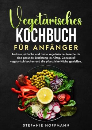 Fragst du dich, wie du köstliche, gesunde und vegetarische Gerichte zubereiten kannst? Bist du auf der Suche nach vielfältigen Rezepten, die ohne Fleisch auskommen und trotzdem sättigen? Oder bist du einfach nur neugierig, wie die vegetarische Küche deinen Alltag bereichern kann? Dann ist mein Kochbuch die ideale Wahl für dich! Es begleitet dich auf deiner Reise in die bunte Welt der vegetarischen Ernährung und bietet dir eine Vielzahl an schmackhaften und abwechslungsreichen Rezepten. Die Vorteile der vegetarischen Ernährung sind vielfältig: - Tierwohl: Indem du auf Fleisch verzichtest, setzt du ein Zeichen gegen Massentierhaltung und trägst zum Wohlergehen unserer tierischen Freunde bei. - Schutz für die Umwelt: Durch den Verzicht auf Fleisch reduzierst du deinen ökologischen Fußabdruck und leistest einen aktiven Beitrag zum Klimaschutz. - Förderung der Gesundheit: Eine vegetarische Ernährung kann helfen, Herz-Kreislauf-Erkrankungen vorzubeugen und das allgemeine Wohlbefinden zu steigern. - Vielfalt in der Küche: Die vegetarische Küche bietet eine riesige Auswahl an Gerichten und Aromen. Du wirst erstaunt sein, wie viele leckere Rezepte es gibt! Aber das ist noch nicht alles! Mein Kochbuch zur vegetarischen Ernährung bietet nicht nur eine Fülle von leckeren Rezepten, sondern auch wertvolle Tipps und Ratschläge für eine erfolgreiche Umstellung auf eine vegetarische Ernährung. Warum dieses Rezeptbuch in deiner Küche nicht fehlen darf: - Unkomplizierte Rezepte: Die Rezepte sind einfach und klar beschrieben, damit du sie ohne Probleme nachkochen kannst. - Vielseitigkeit: Von Suppen über Hauptgerichte bis hin zu süßen Köstlichkeiten - dieses Buch bietet für jeden Anlass das passende Rezept. - Internationale Inspirationen: Entdecke vegetarische Rezepte aus aller Welt und erweitere deinen kulinarischen Horizont. - Zusätzlicher Ratgeber: Der Ratgeber führt dich in die vegetarische Ernährung ein und bietet dir hilfreiche Tipps für den Alltag. Worauf wartest du noch? Hol dir jetzt dieses Kochbuch und starte deine Reise zu einer genussvollen vegetarischen Ernährung!