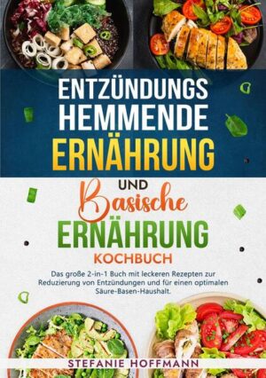 Entdecke die perfekte Kombination für eine umfassende, gesundheitsfördernde Ernährung in einem einzigen Kochbuch, das sowohl die entzündungshemmende als auch die basische Ernährung abdeckt. Dieses 2-in-1-Kochbuch ist ideal für alle, die ihren Körper entlasten, ihr Immunsystem stärken und neue Energie gewinnen möchten. Warum dieses Kochbuch wählen? Hier sind die Vorteile beider Ernährungsweisen: - Schmerzlinderung und Entzündungshemmung: Durch entzündungshemmende Lebensmittel kannst Du Schmerzen und Beschwerden reduzieren. - Unterstützung des Säure-Basen-Gleichgewichts: Erfahre, wie basische Lebensmittel Deinen Körper ins Gleichgewicht bringen und die Gesundheit fördern. - Stärkung des Immunsystems und Steigerung der Energie: Beide Ernährungsformen tragen dazu bei, das Immunsystem zu unterstützen und Deine Energie zu erhöhen. - Gewichtsregulierung und verbesserte Verdauung: Lerne, wie diese Ernährungsweisen zur Gewichtskontrolle und einer gesunden Verdauung beitragen können. Was bietet das Kochbuch? - Vielfältige Rezepte aus beiden Ernährungswelten: Von Suppen und Salaten über Hauptgerichte bis hin zu Desserts und Getränken. Entdecke auch Smoothies, Aufstriche, Snacks und fermentierte Lebensmittel. - Einfache Zubereitung: Alle Rezepte sind mit verständlichen Anleitungen versehen, die es auch Kochanfängern leicht machen, erfolgreich zu kochen. - Praktische Einteilung: Die Rezepte sind übersichtlich in verschiedene Kategorien unterteilt, sodass Du schnell das passende Gericht für jede Mahlzeit findest. - Zusätzlicher Ratgeber: Erhalte wertvolle Informationen zu beiden Ernährungsweisen und deren gesundheitliche Vorteile. Dieses 2-in-1-Kochbuch ist mehr als nur eine Sammlung von Rezepten - es ist ein Wegweiser für eine gesündere, energiegeladene und ausgeglichene Lebensweise. Hol Dir jetzt dieses unverzichtbare Kochbuch und starte Deine Reise zu einem gesünderen Ich!