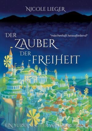 “Märchenhaft inspirierend” Eine blühende Stadt voller Windräder, Dachgärten und Gemeinschaft – das ist, was der junge Magier Enim kennt. Doch als er hinaus in die Berge zieht, schlägt ihm das Elend ins Gesicht. Prompt wird Enim Teil einer Familie aus Freundinnen, die entschlossen sind, den Minenbesitzern zu trotzen, die Bergleute zu befreien und ein gutes Leben für alle zu schaffen. Die genauen Schritte zur Weltrettung sind noch ein wenig unklar. Doch das hindert niemand daran, vorwärts zu stürmen! Und während sie ihr freies und kraftvolles Zuhause voller Waisenkinder bewahren, jonglieren sie mit politischen Prozessen und inneren Dämonen, mit verworrenen Liebesbanden und drohender Gewalt. Diesmal müssen sie es schaffen, noch vor Sonnwend... „Ein Lied vom Ringen um eine lebensfreundliche Welt, mit einem schelmischen Lächeln im Refrain.“ „Perfekt für Fans von Studio Ghibli, Becky Chambers und Ursula K. LeGuin.“ Zieht es dich hin zu -) Charakteren mit Vision aber ohne Plan -) der stillen Weite der Berge -) haarsträubend sturem Optimismus -) frei aufwachsenden Kindern -) Reichtum jenseits von Juwelen -) magischen Spiegeln, die neue Bilder einer alten Welt zeigen? Dann bist du hier richtig... :-) Willlkommen bei einem zauberhaften Märchenroman! Titel der englischsprachigen Ausgabe: The Charms of Freedom A Yurvanian Transition Novel Weitere Bücher aus der Reihe Yurvanische Wandelromane: Schatten aus Sternenlicht / The Starlight of Shadows Diese Bücher können unabhängig voneinander in beliebiger Reihenfolge gelesen werden.