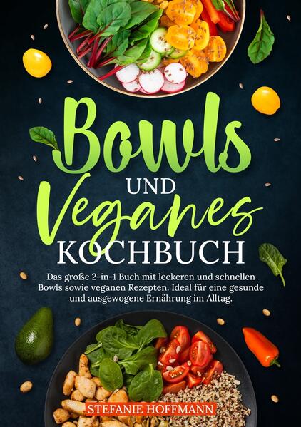 Entdecke die Freude an einer vielseitigen und gesunden Ernährung mit diesem 2-in-1-Kochbuch, das Dir sowohl die bunte Welt der Bowls als auch die Vielfalt der veganen Küche näherbringt. Ob Du nach schnellen, nahrhaften Mahlzeiten suchst oder eine Lebensweise ohne tierische Produkte anstrebst, dieses Kochbuch erfüllt beide Bedürfnisse. Vorteile von Buddha Bowls: - Einfache Zubereitung: Perfekt für den schnellen Hunger, ohne lang in der Küche zu stehen. - Ausgewogene Ernährung: Jede Bowl ist ein Kraftpaket aus wichtigen Nährstoffen. - Vielfältige Möglichkeiten: Unendliche Kombinationen von Zutaten und Geschmacksrichtungen. - Natürliche Zutaten: Setze auf frische und unverarbeitete Zutaten für einen gesundheitlichen Mehrwert. Vorteile der Veganen Ernährung: - Umweltfreundlich: Reduziere Deinen CO2-Fußabdruck und schütze natürliche Ressourcen. - Energie und Vitalität: Fühle Dich durch pflanzliche Kost leichter und energiegeladener. - Reduziertes Krankheitsrisiko: Senke das Risiko für chronische Krankheiten durch vegane Mahlzeiten. - Ethik und Mitgefühl: Unterstütze mit jeder Mahlzeit Tierschutz und Nachhaltigkeit. Warum dieses Kochbuch unverzichtbar ist: - Vielfältige Rezeptauswahl: Von Frühstücks-Bowls über vegane Hauptgerichte bis hin zu Desserts und Snacks - für jeden Geschmack ist etwas dabei. - Budgetfreundlich: Gesunde Ernährung muss nicht teuer sein. Die Zutaten sind leicht zugänglich und erschwinglich. - Einfach und verständlich: Alle Rezepte sind leicht nachzukochen, auch wenn Du kein Profi in der Küche bist. - Kreative Ideen: Neue Rezeptideen bringen Abwechslung und Inspiration in Deinen Speiseplan. Kaufe jetzt dieses Rezeptbuch und erlebe, wie einfach und lecker eine ausgewogene sowie ethisch bewusste Ernährung sein kann! Fühle Dich jeden Tag energiegeladen, fit und im Einklang mit Deinen ethischen Überzeugungen.