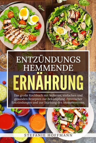 Leidest du unter anhaltenden Entzündungen? Fühlst du dich oft müde und ausgelaugt? Suchst du nach einer natürlichen Lösung, um dein Wohlbefinden zu steigern? Oder möchtest du einfach nur eine gesündere Ernährungsweise kennenlernen? Dann ist dieses Kochbuch genau das, wonach du gesucht hast! Durch praxiserprobte Rezepte und verständliche Anleitungen wird es dir gelingen, deinen Speiseplan optimal an deine Bedürfnisse anzupassen und so ein neues Level an Wohlbefinden zu erreichen. Es gibt zahlreiche Vorteile, die für eine entzündungshemmende Ernährung sprechen: - Vorbeugung von Krankheiten: Eine entzündungshemmende Ernährung kann helfen, das Risiko für bestimmte Krankheiten zu verringern, da chronische Entzündungen oft im Zusammenhang mit verschiedenen Erkrankungen stehen. - Steigerung des Wohlbefindens: Durch die Linderung von Entzündungen kannst du dich energiegeladener, wacher und insgesamt gesünder fühlen. - Natürlicher Weg zur Schmerzlinderung: Bevor du zu Medikamenten greifst, könnte die richtige Ernährung ein effektiver erster Schritt zur Schmerzreduktion sein. - Stärkung des Immunsystems: Nahrungsmittel, die Entzündungen bekämpfen, können auch das Immunsystem stärken und dich resistenter gegen Infektionen machen. Neuere Forschungen zeigen, dass unsere Ernährung einen massiven Einfluss auf unsere allgemeine Gesundheit und unser Wohlbefinden hat. Speziell die entzündungshemmende Ernährung steht dabei im Fokus vieler Gesundheitsexperten und Ernährungswissenschaftler. Warum mein Kochbuch unverzichtbar für deine Küche ist: - Einfache Zubereitung: Alle Rezepte sind einfach nachzukochen, auch wenn du kein Profikoch bist. - Optimal für die Gesundheit: Jedes Rezept wurde speziell entwickelt, um Entzündungen im Körper zu reduzieren. - Vielfalt garantiert: Von Frühstücksideen bis hin zu leckeren Hauptgerichten - hier ist für jeden etwas dabei. - Alltagstauglich: Die Gerichte sind schnell zubereitet und ideal für den stressigen Alltag. Mache jetzt den ersten Schritt zu einem gesünderen, entzündungsfreien Leben und sichere dir mein Kochbuch zur entzündungshemmenden Ernährung!