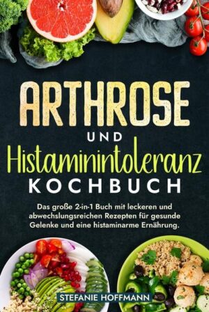 Erlebe die ultimative Kombination für eine gesundheitsbewusste Ernährung mit diesem einzigartigen 2-in-1-Kochbuch, das sowohl arthrosefreundliche als auch histaminarme Rezepte bietet. Dieses Kochbuch ist perfekt für alle, die trotz gesundheitlicher Herausforderungen nicht auf den Genuss schmackhafter Mahlzeiten verzichten möchten. Warum dieses Kochbuch wählen? Hier sind die Vorteile beider Ernährungsweisen: - Linderung von Schmerzen und Symptomen: Egal, ob Du unter Arthrose leidest oder Histaminintoleranz bekämpfst, die speziell entwickelten Rezepte helfen, Entzündungen, Schmerzen und andere unangenehme Symptome zu lindern. - Verbesserung der Knochengesundheit: Eine Ernährung, die reich an Kalzium und Vitamin D ist, kann helfen, die Knochenstärke zu verbessern und Arthrose zu verhindern. - Stärkung des Immunsystems: Eine ausgewogene, histaminarme Ernährung unterstützt das Immunsystem und hilft, Allergien in Schach zu halten. - Förderung der allgemeinen Gesundheit: Diese Ernährungsweisen verbessern nicht nur spezifische Beschwerden, sondern stärken auch die gesamte Gesundheit. Was bietet das Kochbuch? - Vielfältige Rezepte für jeden Anlass: Von nährstoffreichen Frühstücksideen über Hauptgerichte bis hin zu köstlichen Desserts - dieses Rezeptbuch deckt jede Mahlzeit ab und bietet vielfältige Optionen für jeden Geschmack. - Einfache Zubereitung: Die Rezepte sind leicht nachzukochen, auch für Kochanfänger, und benötigen keine exotischen Zutaten, was die tägliche Zubereitung erleichtert. - Gesundheitlich vorteilhaft: Jedes Rezept wurde sorgfältig ausgewählt, um gesundheitliche Vorteile zu maximieren, ohne auf Geschmack zu verzichten. - Zeitsparend: Viele der Rezepte sind schnell zubereitet, ideal für einen beschäftigten Alltag. Also, was hält Dich noch zurück? Kaufe jetzt dieses Kochbuch und beginne den Weg zu einem genussvollen und beschwerdefreien Leben. Dein Körper wird es Dir danken!