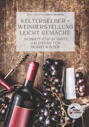 „Kelterselber - Weinherstellung leicht gemacht: Schritt-für-Schritt Anleitung für Hobbywinzer“ Tauchen Sie ein in die faszinierende Welt der Weinherstellung! Dieses Buch richtet sich an alle Hobbywinzer und Weinliebhaber, die mit Freude und Leidenschaft ihren eigenen Wein kreieren möchten. Ob Einsteiger oder Fortgeschrittene, hier finden Sie eine klare, strukturierte Anleitung für jeden Schritt des Prozesses - von der Auswahl der Früchte bis zur Abfüllung der ersten Flasche. Erfahren Sie alles Wissenswerte über die Wahl der richtigen Materialien, die Bedeutung von Hefe und Hefenährstoffen sowie den optimalen Umgang mit Zucker- und Säuregehalt. Die klare und präzise Darstellung hilft Ihnen, die Grundlagen der Gärung zu verstehen und typische Fehler zu vermeiden. Besondere Tipps, wie das Messen des Alkohol- und Säuregehalts mit einfachen Instrumenten, sorgen dafür, dass Sie jedes Detail Ihres Weinprojekts im Griff haben. Dieses Buch bietet Ihnen praktische Anleitungen zur Herstellung von Gärstartern, zur Klärung mit Bentonit und zur Verfeinerung der Aromen durch kontrollierte Gärprozesse. Erhalten Sie Einblick in die Kunst des richtigen Verschlusses und der Lagerung, um Ihren Wein langfristig zu perfektionieren. Speziell entwickelte Tools und Formeln, wie die einfache Berechnung der Zucker- und Wasserzugabe, machen es kinderleicht, den gewünschten Geschmack und Alkoholgehalt zu erreichen. Neben klassischen Weinsorten inspiriert Sie dieses Buch auch zur Kreation von Mehrfruchtweinen und anderen Spezialitäten. Ein Abschnitt zu häufigen Fehlern und Krankheiten hilft Ihnen, Stolperfallen zu umgehen und stets das Beste aus Ihren Zutaten herauszuholen. Mit „Kelterselber - Weinherstellung leicht gemacht“ wird die Herstellung von Wein zu einem unvergesslichen Erlebnis. Holen Sie sich dieses Buch und lassen Sie sich Schritt für Schritt zu Ihren ersten eigenen, köstlichen Weinen begleiten - perfekt für Hobbywinzer und alle, die ihre Leidenschaft für Wein vertiefen möchten. Prost!