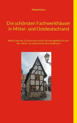 Die 55 schönsten Fachwerkhäuser in den vier mittel- und ostdeutschen Bundesländern Sachsen-Anhalt, Thüringen, Brandenburg und Berlin werden in diesem kompakten Bändchen mit jeweils einem Foto und kurzem Text vorgestellt. Von Eisenach bis Quedlinburg, von Salzwedel bis Schmalkalden. Für alle, die gerne Fachwerkhäuser und Fachwerkstädte besuchen.