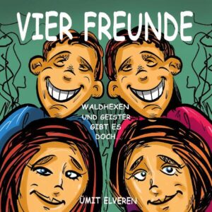 Vier Freunde Als Elli, Ina und Oliver nachts im Wald verschwunden waren, saß der kleine Tom ganz alleine vor seinem Lagerfeuer. Als er plötzlich und unerwartet Gezeter hörte. Waldhexen und Geister gibt es doch...