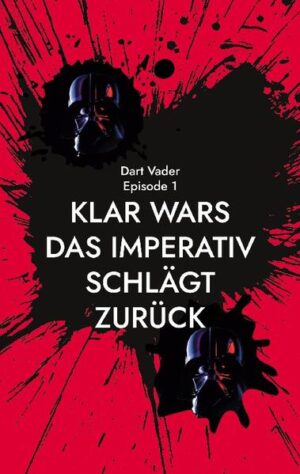 Dies ist der erste Band von 9. KLAR WARS, Der Imperativ schlägt zurück nimmt natürlich die Star Wars Saga etwas auf die Schippe. Es ist aber eine Hommage an die Teile, die Geschichte. die Darsteller. Der Hauptinhalt ist aber ein nicht ernst gemeinter Reiseführer, gepaart mit Saarländischer Kultur, und eben 1 Episode , Das Imperativ schlägt zurück. Also liebe Laser, nicht gleich das Lichtschwert ziehen, sondern locker durch den Buchstabensalat.