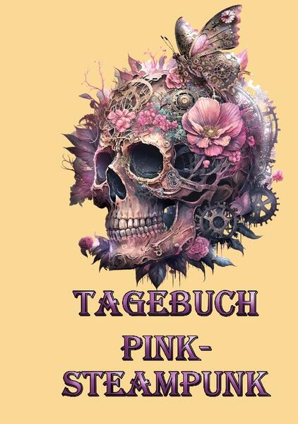 Dieses außergewöhnliche Tagebuch Pink-Steampunk im A5-Format, mit 150 Seiten, bedruckt mit schönen Steampunk-Motiven in pink, enthält viel Platz zum Eintragen all Deiner Erlebnisse des vergangenen Tages. Wunderschöne Steampunk-Motive begleiten dich durch jeden Tag und erfreuen dein Auge und dein Gemüt. Ich wünsche dir viel Freude mit diesem wunderschönen Tagebuch! Geeignet für alle Mädchen und Frauen, welche ein schönes Tagebuch als Alltagsbegleiter zu schätzen wissen.