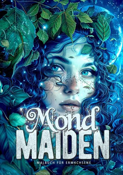 Mond Maiden Graustufen Malbuch für Erwachsene Ein inspirierendes Malbuch für alle Fantasy und Mystik Fans, mit wundervollen "Mond Göttinnen" Das Malbuch beinhaltet A4 54 Seiten schwarze Rückseiten (damit nichts durch drückt, optimal zum aufhängen) Mond Maidens mit Pflanzen und Blumen Mond Göttinnen mit weissen Hirschen, Eulen und Wölfen Das Fantasy Malbuch ist ein super Geschenk für Fantasy, Mystik, Spiritualität Fans.