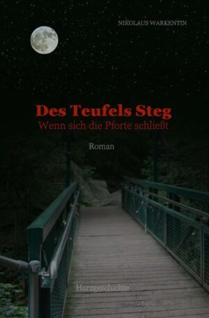 Der Roman nimmt uns mit auf eine Reise in das Jahr 1994 und der Autor lässt die Romanfiguren einige markante Episoden seiner eigenen Biographie durchleben, auf der Suche nach teils verborgenen, teils offensichtlichen Hinweisen aus der Zeit auf spätere gesellschaftliche Rechtsverschiebung, nach Anzeichen der kommenden rechtspopulistischen Seuche, die sich schon damals klar und deutlich erkennen ließen. Wolfgang Breitscheid, ein Handelsreisender in Sachen Wein aus Hannover, findet sich plötzlich in der Zeit des Spätmittelalters wieder, während er eine ungeplante Verkaufsreise in das Harzvorland nach Sachsen-Anhalt unternimmt, um neue Absatzgebiete für seinen Auftraggeber in den neuen Bundesländern zu erschließen. Er kann unverhofft aus einer Zeit in die andere wechseln, und die unsichtbare Pforte, die man dabei passieren muss, liegt auf der Teufelsbrücke in dem sagenumwobenen Bodetal. Sein neuer Bekannter, ein Schriftsteller namens Richard Knöpfle, besitzt diese Fähigkeit nicht, aber während er nach dem unerwartet verschwundenen Weinvertreter sucht, stößt er auf eine Zusammenkunft von Rechtsradikalen aus Jena, die im Harz ein Hexenfeuerfest feiern. Und es ist kein Spaß mit dem Scheiterhaufen, stellt Richard fest, denn in den alkoholbenebelten Hirnen der arischen Vereinigung reift die Idee, unliebsame Ausländerinnen einzuäschern. Während sich Richard mit der arischen Vereinigung auseinandersetzt, macht Wolfgang Bekanntschaft mit der Heiligen Inquisition. Schließlich treffen sich die Welten, zusammengeführt von mysteriösen Kräften, die seit jeher im Harz wirken, zu der entscheidenden Schlacht von Gut & Böse in der Nähe des berühmten Hexentanzplatzes auf dem Berg über der Stadt Thale. Das Edle gewinnt vorerst, aber das Übel ist nicht endgültig geschlagen und verkriecht sich nur vorübergehend in Ritzen und Spalten menschlicher Natur, um dort im Verborgenen Wunden zu lecken und auf seine Stunde zu warten.