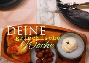 "Deine griechische Woche" ist ein Kochbuch, welches Dich für sieben Tage in die griechische Küche eintauchen lässt. Ein Hauch Griechenland, einfache und traditionelle Rezepte zum Nachkochen, die mit griechischer Mythologie und etwas Humor verfeinert sind. Zu jedem Gericht, gibt es zusätzlich einen Tipp des Tages dazu! Lass Dich inspirieren und beginne heute "Deine griechische Woche".