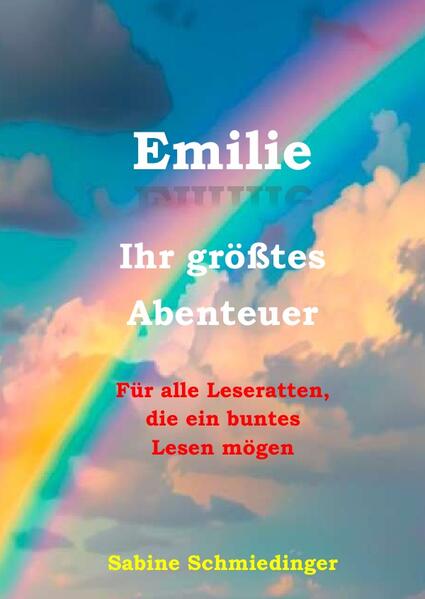 Emilie war eine kleine, große Tag-Träumerin, die sich oftmals weit, weit von zu Hause weg sehnte und wünschte. Wohin genau, das konnte sie ihrer Familie auch nicht sagen. Aber sie träumte von Veränderungen und sie träumte von einem bunten Leben. Am besten wäre es gewesen, wenn tausende, duftende, bunte Blumen, hohe, weiche Gräser und klare, rauschende Wasserfälle in ihrer Heimat entstünden. Als sie wieder einmal so vor sich hinträumte, da begann ihr größtes Abenteuer und mit dem Emilie niemals gerechnet hatte! Niemand sollte aber bei so großen Veränderungen alleine, einsam und traurig werden! Das Leben schreibt wohl viele unterschiedliche Geschichten. Die schönsten aber, die werden wohl mit oder aus dem Herzen geschrieben. Magische Regenbogen werden immer und immer wieder neu entstehen und erscheinen! Falls man auch nach ihnen auch Ausschau hält....