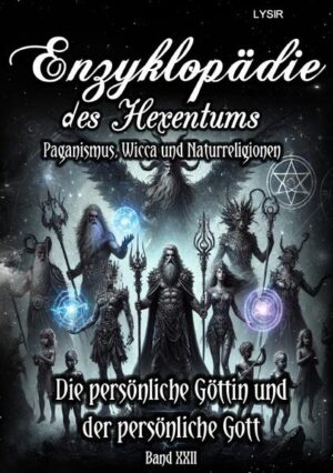 Im zweiundzwanzigsten Band der „Enzyklopädie des Hexentums“ liegt der Fokus auf der intensiven, persönlichen Erfahrung des magischen Protagonisten mit der Göttin und dem Gott. Dieser Band widmet sich der Praxis und bietet tiefgehende Anleitungen zur Meditation, Astralreise und rituellen Arbeit, um eine tiefere Verbindung zu den persönlichen göttlichen Kräften herzustellen. Der Abschnitt „Meditation / Astralreise – Die persönliche Göttin“ ermöglicht es, eine direkte spirituelle Verbindung zur persönlichen Göttin herzustellen. Darauf folgt das „Ritual – Die persönliche Göttin“, das darauf abzielt, die persönliche Göttin im rituellen Kontext zu erfahren. Das nächste Kapitel widmet sich der Thematik „Meditation / Astralreise – Der persönliche Gott“, um eine tiefe spirituelle Verbindung zum persönlichen Gott aufzubauen. Abgeschlossen wird dieser Band mit dem Ritual „Der persönliche Gott“. Dieser Band ist ein praktischer Leitfaden, der theoretisches Wissen in praktische Anleitungen umsetzt und anbietet, um die persönliche Beziehung zu Göttin und Gott im Hexentum zu vertiefen.