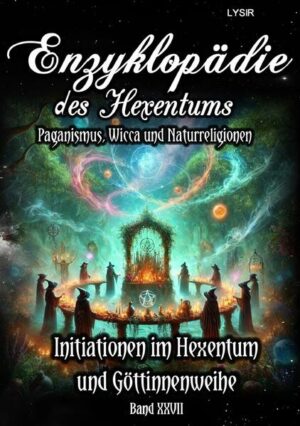 Im siebenundzwanzigsten Band der „Enzyklopädie des Hexentums“ stehen die Initiationen im Mittelpunkt. Dieser Band bietet einen umfassenden Einblick in die verschiedenen Arten von Initiationen im Hexentum und Wicca. Initiationen sind Rituale des Übergangs und mächtige Werkzeuge für spirituelles Wachstum. Das Kapitel „Initiationen – magische Herausforderungen und Chancen“ behandelt die Initiationsriten der Wicca-Tradition. „Magische Initiationen – Blickwinkel und Betrachtungsweisen“ untersucht die philosophischen und spirituellen Implikationen dieser Rituale. „Kategorien, Möglichkeiten und Arten von Initiationen“ klassifiziert die verschiedenen Formen von Initiationen. „Sieben Schritte zur Selbstinitiation – Ideen und Vorschläge“ bietet praktische Anleitungen für Selbstinitiationen. Das Kapitel „Initiationsstufen des Geistes – Zwischen Metaphorik und Realität“ erforscht die verschiedenen Ebenen der Initiation. Ein besonderer Abschnitt widmet sich den Initiationsriten in der Praxis, von der Einleitung bis zur Verabschiedung des Rituals. Ein Highlight dieses Bandes ist die „Göttinnenweihe – Selbstweihe an die Göttin Morrigan“. Dieses Ritual bietet eine tiefe spirituelle Verbindung zur Göttin Morrigan. Dieser Band der Enzyklopädie bietet theoretische Einblicke und praktische Anleitungen für Initiationsriten und die Weihe zur Göttin Morrigan.