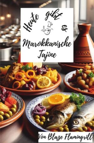 In 'Heute gibt es - Marokkanische Tajine' entführt Sie Blaze Flamingrill in die faszinierende Welt der marokkanischen Küche. Die Tajine, ein traditionelles Kochgeschirr aus Ton, spielt dabei die Hauptrolle und verleiht den Gerichten ihren unverwechselbaren Geschmack. Von klassischen Hühnertajines mit Oliven und Zitronen bis hin zu exotischen Variationen mit Lamm, Fisch oder vegetarischen Zutaten bietet dieses Buch eine Vielfalt an Rezepten für jeden Geschmack. Die Reise beginnt mit einer Einführung in die Welt der Tajine und ihrer Bedeutung in der marokkanischen Küche. Leser erfahren, was Tajine-Rezepte so besonders macht und wie sie sich von anderen Zubereitungsmethoden unterscheiden. Praktische Tipps und Tricks helfen dabei, die Kunst der Tajine-Zubereitung zu meistern und die Aromen perfekt zur Geltung zu bringen. Das Herzstück des Buches bilden 30 köstliche Rezepte, die von traditionellen bis zu modern interpretierten Tajine-Gerichten reichen. Jedes Rezept ist klar strukturiert und bietet detaillierte Anleitungen, welche Zutaten benötigt werden und wie sie Schritt für Schritt verarbeitet werden. Ob mit Fleisch, Fisch oder rein vegetarisch - die Autorität und Leidenschaft von Blaze Flamingrill für das Thema spiegelt sich in jedem Gericht wider.