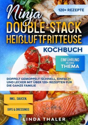 Dieses Double-Stack-Kochbuch ist voll von köstlichen, leicht zuzubereitenden Rezepten! Mit über 120+ Rezepten zur Auswahl, finden Sie in diesem Kochbuch bestimmt das, wonach Sie suchen... Die Ninja Double Stack Heißluftfritteuse… …stellt eine bedeutende Entwicklung im Bereich der Küchengeräte dar und bietet eine gesündere, schnellere und effizientere Möglichkeit, Ihre Lieblingsspeisen zuzubereiten. Dieses innovative Gerät kombiniert modernste Technologie mit benutzerfreundlichen Funktionen, um köstliche, knusprige Ergebnisse mit weniger Fett im Vergleich zu herkömmlichen Frittiermethoden zu erzielen. Die Ninja Double Stack Heißluftfritteuse ist ein vielseitiges Küchengerät, das Lebensmittel mit Hilfe einer schnellen Luftzirkulationstechnologie zubereitet. Im Gegensatz zu herkömmlichen Frittiermethoden, bei denen die Lebensmittel in heißes Öl getaucht werden, wird bei der Luftfritteuse eine Kombination aus schneller Luftzirkulation und einer minimalen Menge Öl verwendet, um eine knusprige Konsistenz ähnlich wie beim Frittieren zu erzielen. Die „Double Stack“-Funktion bezieht sich auf das innovative Design, das ein mehrschichtiges Garen ermöglicht, was die Kapazität und Effizienz erhöht. Die Double-Stack-Fritteuse verstehen (mehr Informationen finden Sie im Buch) Sie sind auf der Suche nach … ✅ 120+ leckere Rezepte (u.a. Frühstück, Fleisch- und Fischgerichte, Salate, Suppen, Snacks, Desserts uvm.) ✅ Einführung in das Thema ✅ Den richtigen Zutaten ✅ Inklusive Vielzahl leckerer Saucen & Dips Rezepte Leckere Gerichte und gute Anhaltspunkte gefällig? Dann greifen Sie jetzt zu!