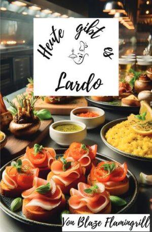 Das Buch "Heute gibt es - Lardo" präsentiert eine vielfältige Sammlung von Rezepten, die sich ganz dem einzigartigen Geschmack und der Vielseitigkeit von Lardo widmen. Von traditionellen italienischen Gerichten bis hin zu modernen Interpretationen bietet dieses Buch eine Fülle an Inspirationen für Kochliebhaber und Feinschmecker. Erfahren Sie mehr über die Herkunft und Herstellung von Lardo sowie seine besonderen Eigenschaften, die es von anderen Lebensmitteln unterscheiden. Entdecken Sie Rezepte wie Lardo-Carpaccio mit Rucola und Parmesan, Lardo-Risotto mit Safran und Zitrone, oder Lardo-Pizza mit Feigen und Ziegenkäse. Das Buch enthält außerdem praktische Tipps und Tricks zur Verwendung von Lardo in der Küche. Ob für gemütliche Abende zu Hause oder besondere Anlässe, die vorgestellten Rezepte laden dazu ein, Lardo in neuen und aufregenden Variationen zu erleben. Tauchen Sie ein in die Welt des Lardo und lassen Sie sich von seiner köstlichen Magie verführen, die jedem Gericht eine besondere Note verleiht. Ideal für alle, die ihre Kochkünste erweitern und einzigartige Geschmackserlebnisse genießen möchten.