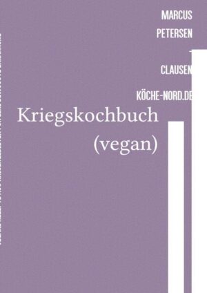 „Das 'Kriegskochbuch' nimmt Sie mit auf eine kulinarische Reise durch die Krisengebiete der Welt. Jedes Rezept wurde aus Ländern ausgewählt, in denen im Jahr 2021 Konflikte herrschten. Die veganen Gerichte spiegeln die traditionellen Aromen und die Kreativität der Menschen wider, die trotz schwieriger Bedingungen köstliche Speisen zaubern. Diese Sammlung bietet nicht nur geschmackliche Vielfalt, sondern auch einen bewussten Blick auf die globalen Krisenherde und ihre Küchen.