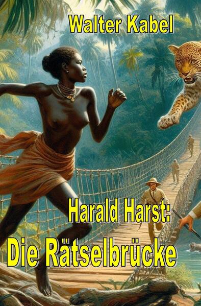 Harald Harst und Max Schraut, die beiden deutschen Detektive, sind in Afrika unterwegs, wo ihnen eine seltsame Botschaft einen rätselvollen Fall bietet, den sie schnellstens lösen müssen, um zu überleben. Walter Kabel gehörte in den Zwanziger Jahren zu einem der erfolgreichsten deutschen Schriftsteller. In unserer Walter-Kabel-Edition bringen wir eine Mischung seiner Abenteuer– und Kriminalromane in zeitgemäßer Ausgabe, um das Interesse neu zu beleben. Insbesondere die Abenteuer von Max Schraut und Harald Harst lohnen die Wiederentdeckung!