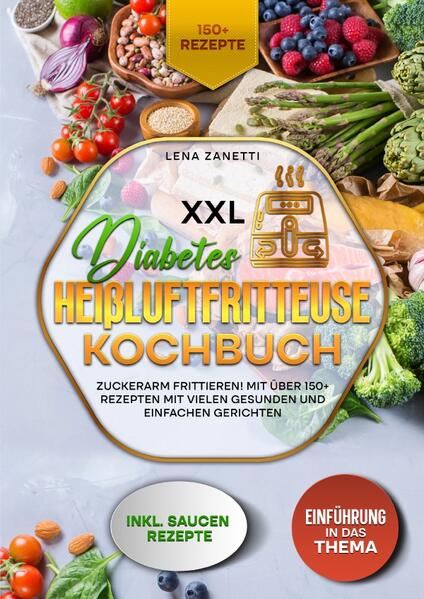 Dieses Heißluftfritteuse-Kochbuch ist voll von köstlichen, leicht zuzubereitenden Rezepten! Mit über 150+ Rezepten zur Auswahl, finden Sie in diesem Kochbuch bestimmt das, wonach Sie suchen... Diabetes ist eine chronische (lang andauernde) Erkrankung… …die sich darauf auswirkt, wie Ihr Körper Nahrung in Energie umwandelt. Der Körper zerlegt die meisten Lebensmittel, die Sie essen, in Zucker (Glukose) und gibt ihn in den Blutkreislauf ab. Wenn der Blutzucker ansteigt, gibt die Bauchspeicheldrüse das Signal, Insulin auszuschütten. Insulin wirkt wie ein Schlüssel, mit dem der Blutzucker in die Körperzellen gelangt und dort als Energie genutzt wird. Bei Diabetes stellt Ihr Körper nicht genug Insulin her oder kann es nicht so gut nutzen, wie es sollte. Wenn nicht genügend Insulin vorhanden ist oder die Zellen nicht mehr auf das Insulin ansprechen, bleibt zu viel Blutzucker in Ihrem Blutkreislauf. Mit der Zeit kann dies zu ernsthaften Gesundheitsproblemen wie Herzerkrankungen, Sehstörungen und Nierenerkrankungen führen. Die besten Lebensmittel für Menschen mit Diabetes 1. Fetter Fisch Lachs, Sardinen, Hering, Sardellen und Makrelen sind gute Quellen für die Omega-3-Fettsäuren DHA und EPA, die sich positiv auf die Herzgesundheit auswirken. Eine regelmäßige Zufuhr dieser Fette ist besonders wichtig für Menschen mit Diabetes, die ein erhöhtes Risiko für Herzkrankheiten und Schlaganfälle haben. (mehr Informationen finden Sie im Buch) Sie sind auf der Suche nach … ✅ 150+ leckere Rezepte (u.a. für Frühstück, Salate, Suppen, Snacks, Desserts uvm.) ✅ Einführung in das Thema ✅ Den richtigen Zutaten ✅ Inklusive leckere Saucen & Dips Rezepte Leckere Gerichte und gute Anhaltspunkte gefällig? Dann greifen Sie jetzt zu!