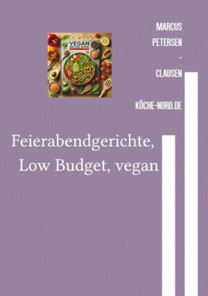 Dieses Kochbuch bietet eine Vielzahl an leckeren, veganen Rezepten, die nicht nur gesund und ausgewogen sind, sondern auch für jedes Budget passen. Jedes Gericht kostet weniger als 4 Euro pro Portion und enthält einfache Zutaten, die leicht erhältlich sind. Egal, ob Sie nach einem anstrengenden Tag eine schnelle Mahlzeit zubereiten oder neue pflanzliche Gerichte entdecken möchten - die Rezepte sind alltagstauglich, leicht nachzukochen und voller Geschmack. Alle Gerichte sind vegan, glutenfrei und ohne Alkohol, und bieten reichlich Protein und wichtige Nährstoffe.