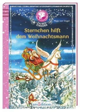 Es ist Heiligabend, und das kleine Einhorn Sternchen darf nicht zusammen mit seinen Freunden Weihnachten feiern, denn Greta hat Angst, dass man es entdeckt. Wütend stürmt Sternchen in den Wald davon. Plötzlich hört es helles Schellengeläut, und dann ... rums! Mit wem ist Sternchen da nur zusammengestoßen?