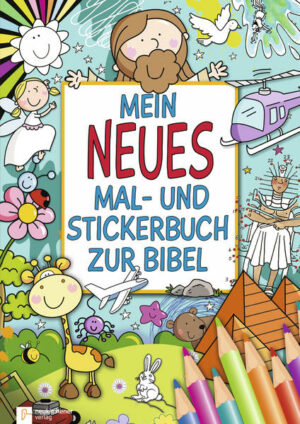 Mein neues Mal- und Stickerbuch zur Bibel | Bundesamt für magische Wesen