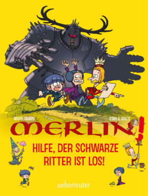 Auch das noch! Vivianes Mutter, die vielbeschäftigte Fee, schickt einen Hilferuf. Die Hexe Morphaga hält sie auf einer Insel gefangen und sie kann sich nur befreien, wenn Viviane ihr den Gral bringt. Die Freunde begeben sich tapfer auf Hilfsexpedition. Aber leider entweihen die kleinen Helden dabei aus Versehen den heiligen Brunnen und lassen damit den schwarzen Ritter auferstehen. Dieser verfolgt sie bis auf die Insel, wo sich die Freunde nun der Hexe und dem Ritter stellen müssen. Aber mit einiger List gelingt schließlich die Flucht … und natürlich helfen auch Merlins fast funktionierende Zaubersprüche … irgendwie …