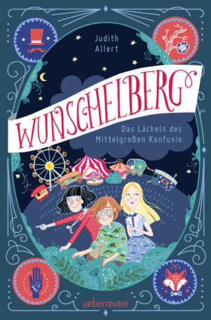 Wunschelberg Willkommen in deinen Träumen! Emma sucht nur einen ruhigen Ort zum Lesen. Mo ist zufrieden, solange sein Handy Empfang hat. Und Jule ist ein unstetes Vagabundenleben gewöhnt. Keiner der drei hätte damit gerechnet, Freunde zu finden, aber auf dem Wunschelberg kommt alles anders. Der Ort hat etwas Magisches an sich. Lustige Buden, farbenfrohe Wohnwägen und herrlich duftende Süßigkeiten gibt es hier. Auf Fräulein Ernas Wunschrondell sieht man vergessene Träume klar vor Augen. Und wenn der Magische Gustav zaubert, verwandeln sich Steine in lebendige Vögelchen. Erst nach und nach kommen den drei Freunden Zweifel an dem lustigen Treiben. Die Erwachsenen verheimlichen ihnen irgendetwas. Hat es etwas mit dem Jahrmarkt und mit der Wahrheit über Jules Eltern zu tun?