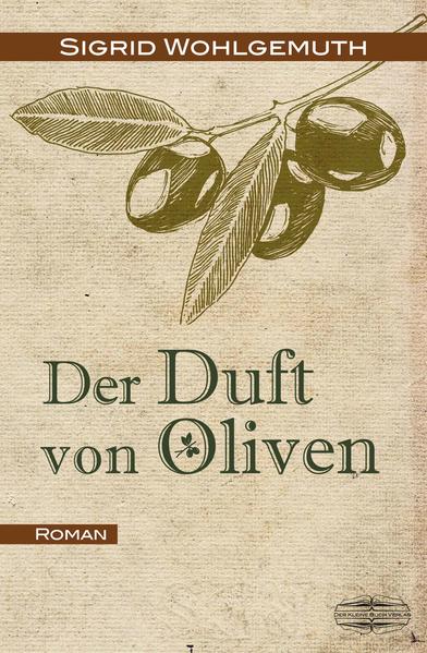 Die Kölnerin Anna zieht in den 80er-Jahren zu ihrem Freund, dem Ziegenhirten Ilías, in ein kretisches Bergdorf und trifft dort auf Ilías' Vater, der schwer unter der deutschen Besatzung Kretas im Zweiten Weltkrieg leiden musste. Während sich Anna mit harter Arbeit bei der Olivenernte bemüht, endlich von ihrem Schwiegervater akzeptiert zu werden, quält ihre beste Freundin Thalia ein nicht erfüllter Kinderwunsch. Geradezu unerträglich wird die Situation für Thalia, als sie erfährt, dass Anna schwanger ist. Thalia flieht aus dem Dorf und setzt damit ihre Ehe aufs Spiel. In „Der Duft von Oliven“ beschreibt Sigrid Wohlgemuth, wie sich zwei Frauen ihren Schicksalen stellen, sich mit ihrer Identität, Herkunft, Heimat und der Gesellschaft auf Kreta auseinandersetzen.