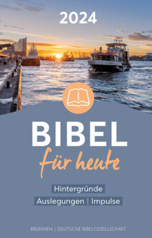 Bibel für Heute-das Andachtsbuch mit gründlichen Texterklärungen und Impulsen für jeden Tag. Die seit Jahren erfolgreich bewährte Bibellese ist für alle, die sich bei ihrer täglichen Andacht intensiver mit dem Bibeltext befassen wollen, um neue Aspekte für den Alltag zu entdecken und Anstöße zu gewinnen. Einführungen in die biblischen Bücher ergänzen die Auslegungen. Die Auslegungen richten sich nach dem ökumenischen Bibelleseplan. Impulse, Zitate und Aufgaben regen zum Weiterdenken an. 50 Autorinnen und Autoren aus evangelischen Landes- und Freikirchen tragen zum tiefgründigen und vielseitigen Charakter dieses Buchs bei. Herausgeber ist Hansjörg Kopp und das Buch erscheint in Kooperation mit dem CVJM. „Nachdenklich und andächtig. Kommentierend und provozierend. Slowfood für Herz und Hirn. BIBEL FÜR HEUTE ist seit vielen Jahren ein unverzichtbarer Begleiter für alle, die täglich den vorgeschlagenen Abschnitt des ökumenischen Bibelleseplans betrachten und bedenken und dabei "eine Schüppe tiefer" graben möchten.” Jürgen Werth, Buchautor und Songpoet