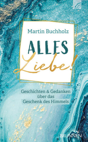 Die Liebe ist ein Geschenk des Himmels und ist die Spur zum Himmel. Darum geht es in den "Geschichten mitten aus dem Leben" von Martin Buchholz. Um Liebe. Und um "Gut, dass du da bist!" zwischen Eheleuten genauso wie im Familien- und Freundeskreis oder für die beste Kollegin von allen. Ein Buch für überall dort, wo man beim Kaffee oder Wein schon mal laut nachdenkt über die wesentlichen Dinge des Lebens. Über Glaube. Über Zweifel. Über Liebe. Über Hoffnung. Ein Buch für Gottsucher und für die, die mit ihnen im Gespräch sind: über das größte und schönste Geheimnis der Welt. Ein Buch, dass es für Sie dem anderen sagt: "Gut, dass du da bist!" Nur die Schleife drum herum müssen Sie noch selbst binden.