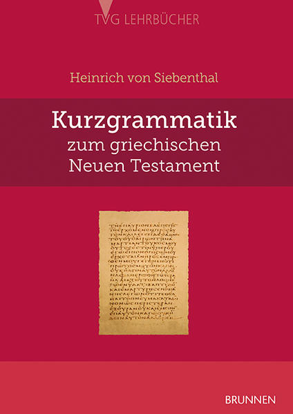 Für alle Griechisch-Studierenden-sowohl des Klassischen Griechisch wie auch des Koine-Griechisch des NT-legt Dr. Heinirch von Siebenthal hier ein vorzügliches Hilfsmittel für das Wesentliche von Laut-, Schrift-, Form- und Satzlehre vor. Ein gut gegliedertes kleines Nachschlagewerk für Lektüre und Exegese. Er weist auf Besonderheiten des Klassischen Griechisch hin und gibt Hinweise auf Lektionen und Regeln des beliebten Lehrbuchs des Klassischen Griechisch "Kantharos".