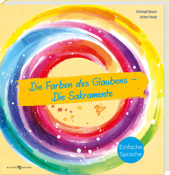 Von der Taufe bis zur Krankensalbung: die katholischen Sakramente leicht verständlich für alle Sakramente tragen die christliche Gemeinschaft und sind eine unverzichtbare Säule des Glaubens. Ob Firmung oder Weihe, ob Ehe oder Eucharistie-dieses Buch erklärt zentrale Rituale des Christentums in einfachen Worten und macht religiöse Symbole für alle Leser und Leserinnen greifbar. Dabei schaffen anregende Bilder einen emotionalen Zugang zum Thema und laden zum Verinnerlichen und Festhalten eigener Gedanken ein. Die Zuordnung einer passenden Farbe zu jedem Sakrament erleichtert auch Menschen mit eingeschränktem Leseverstehen oder geringen Deutschkenntnissen die Orientierung. -Die 7 Sakramente als Geschenk Gottes verstehen: Die Grundlagen unseres Glaubens in einfachen Worten vermittelt -Von der Bedeutung der Sakramente bis hin zu ihren wichtigsten heiligen Symbolen-Bunte Einstiegsbilder und ein Farbcode schaffen Zugänge jenseits vom Textverständnis-Inklusion erfolgreich fördern: Mit christlichen Büchern in Einfacher Sprache-Vielseitig einsetzbar in Religions- und Kommunionsunterricht oder Gottesdiensten Worte, Zeichen und Handlungen: Die sieben Sakramente als Gottesgeschenk begreifen Was ist ein Sakrament? Diakon Dr. Christoph Beuers und Diplom-Theologe Jochen Straub erläutern nicht nur wichtige Begriffe und die grundlegende Bedeutung christlicher Symbole. Sie machen auch deutlich, an welchen Stellen uns die Sakramente im Alltag berühren und wie sie uns mit Gott verbinden. In Einfacher Sprache und mit einprägsamen Bildern stärkt dieses Buch die Beziehung zu Gott und Gemeinschaft und ist ein unverzichtbares Hilfsmittel für die inklusive Religionspädagogik.