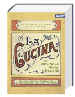 Dieses Buch ist eine Entdeckungsreise durch die 20 regionalen Küchen Italiens, denn es versammelt über 2.000 authentische Rezepte. Jeder Landesteil hat seine typischen Gerichte und man erfährt, dass bekannte Pasta Gerichte im Norden völlig anders zubereitet werden als im Süden. Das Buch ist eine Fundgrube für jeden Koch und jeden Italienliebhaber. Komplettiert wird das knapp tausend Seiten starke Werk durch kurze Zusatzinformationen, woher genau die Gerichte stammen, wann sie in Italien üblicherweise serviert werden und wozu sie am besten passen.