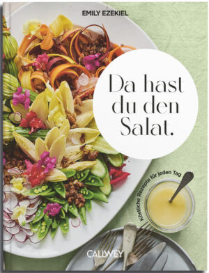 MEHR ALS NUR GRÜN! Nie mehr langweilige Blattsalate - sondern die Frische der Saison direkt auf den Teller, egal zu welcher Jahreszeit. Mit über 75 köstlichen Rezepten bietet diese Callwey Buch eine bunte Palette an Gerichten, die nicht nur den Gaumen verwöhnen, sondern auch dem Körper guttun. Von herzhaften Hauptgericht- Salaten bis hin zu raffinierten Salad Boards, die auf jedem Dinner-Tisch Eindruck hinterlassen, ist für jeden Geschmack und Anlass etwas dabei. Wie wäre es mit einem Farro-Salat mit gehobeltem Grünkohl und eingelegten Zwiebeln für einen Hauch von Raffinesse? Oder einem sommerlicher Beerensalat mit Ahorn, Zitrone und Vanille für eine erfrischende Note? Und für diejenigen, die es eilig haben, bieten unsere Salatgläser eine gesunde und zeitsparende Option für den Bürolunch. Keine Ausreden mehr - hier gibt es die gesunde Vielfalt für jeden Tag.