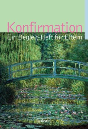 Das Begleit-Heft für Eltern bietet wichtige Informationen über die Inhalte des Konfirmandenunterrichts und unterstützt die Eltern bei der Planung und Vorbereitung des Festes der Konfirmation. Das Begleit-Heft für Eltern kann unabhängig vom Kurs "KU elementar" verwendet werden.