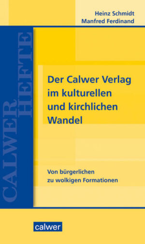 Der Calwer Verlag im kulturellen und kirchlichen Wandel | Bundesamt für magische Wesen