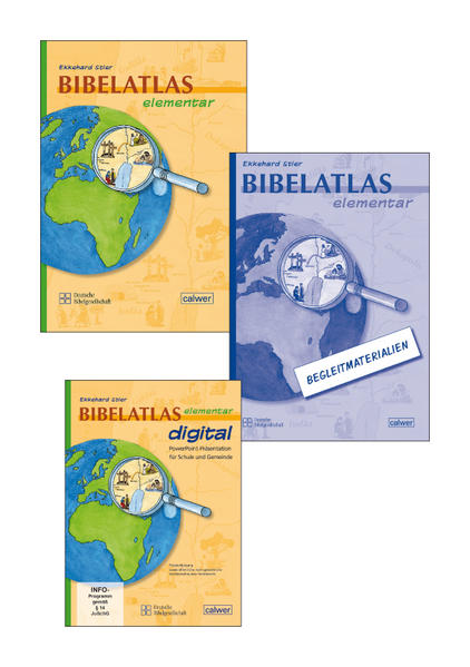 Kombi-Paket: Bibelatlas elementar, Begleitmaterialien, CD-ROM Bibelatlas elementar digital | Bundesamt für magische Wesen