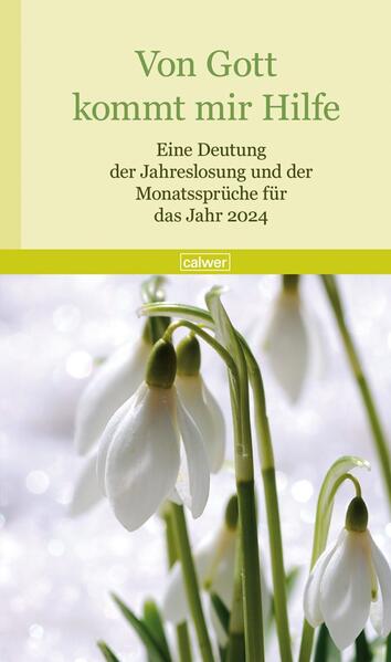 Seit Jahrzehnten bewährt sich das Jahrbuch Von Gott kommt mir Hilfe als anregende Vorbereitungslektüre und als sinnvolles Geschenk in der Gemeindearbeit. Die Autorinnen und Autoren, die aus mehreren christlichen Kirchen und Gemeinschaften kommen, laden auf verschiedene Weise ein, sich mit der Jahreslosung und den Monatssprüchen zu beschäftigen. Die Auslegungen geben Impulse über den Tag hinaus und begleiten durch das ganze Jahr. Sie sind für die persönliche Besinnung wie auch für eine Andacht in der Gemeinde bestens geeignet.