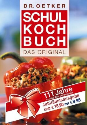 Den meisten Leuten fallen bei der Frage nach einem Standard Back- oder Kochbuch spontan die Dr. Oetker Klassiker "Backen macht Freude" und "Schulkochbuch" ein. Denn das Vertrauen in die sicheren Rezepte, die alle in der Dr. Oetker Versuchsküche entwickelt und getestet wurden, hat diese beiden Bücher so erfolgreich gemacht. Jetzt gibt es die aktuellen Originalausgaben der legendären Basisbücher im praktischen Softcovereinband und unwiderstehlichen Sonderpreis von nur je 9,95 Euro.