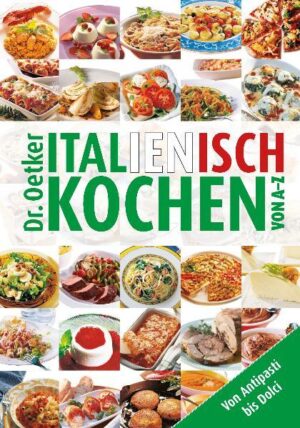 Das Beste aus dem Land der Sehnsucht Pizza traditionale oder mal ganz neu? Spaghetti, wie die Bologneser sie empfehlen, oder venezianisch? Folgen Sie dem Alphabet der deutschen Rezeptnamen von Amaretti bis Zwiebel-Orangen-Salat und das pure Küchenglück erwartet Sie. Weil alle Vorschläge mühelos umsetzbar sind. Auch für Küchenlaien!