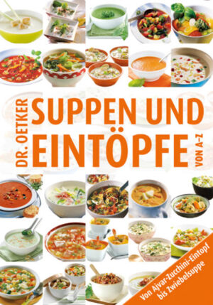 Heiße Verführung: Suppenkaspers Lieblinge Suppen und Eintöpfe sind stark im Kommen. Sie haben den Ruf als letzte Rettung für Einfallslose abgeschüttelt und stehen jetzt ganz oben auf der Liste der aktuellen Lieblingsgerichte. Und die praktische "A bis Z"- Anordnung der Rezepte macht aus Suchen sicheres Finden.