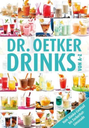 Gerührt oder geschüttelt? Eine Party steht an und Dr.Oetker mischt mit! Auch wenn gerne zu Altbewährtem gegriffen wird, darf es doch mal was Neues sein, ob mit oder ohne Alkohol. Mixen Sie sich durch über 300 klassische und neue Cocktails, Smoothies, Bowlen, Punsche, Liköre und Limonaden. Die Auswahl ist im wahrsten Sinne des Wortes bunt und verspricht einen lustigen Abend!