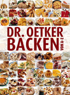 Unwiderstehlich ist das neue Backlexikon von Dr. Oetker. Mit einem Preis-/Leistungsverhältnis zu dem niemand nein sagen kann. Ob klassisch oder ganz modern. Torten, Kuchen, Plätzchen bringen knusprige Ideen in das süße Leben. Alphabetisch sortiert von A-Z. Wie immer bei Dr. Oetker sind alle Rezepte so beschrieben, dass sie garantiert gelingen.